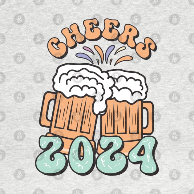 Cheers 2024 by MZeeDesigns